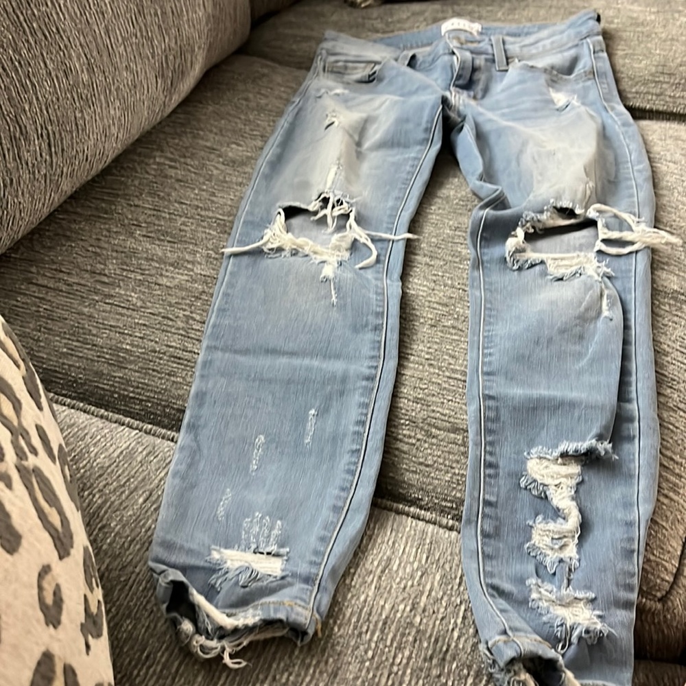 Cello size 3 ripped/distressed jeans